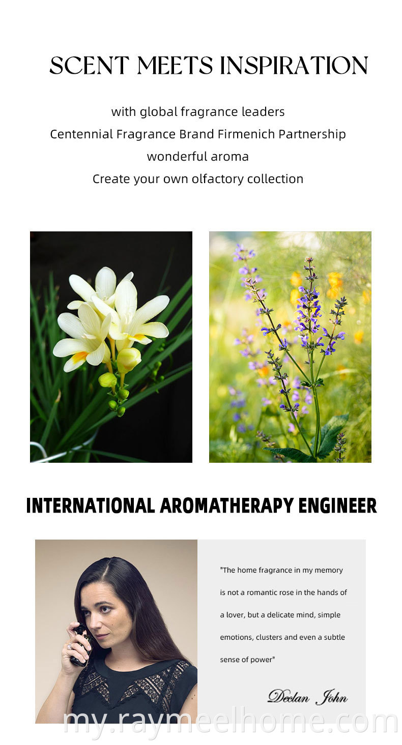 50ml အနံ့မွှေးမွှေးမှုန်ရေမွှား Eco-friendly aromatherapy သဘာဝရေနံနက်ရှိုင်းသောအိပ်စက်ခြင်းခေါင်းအုတ်